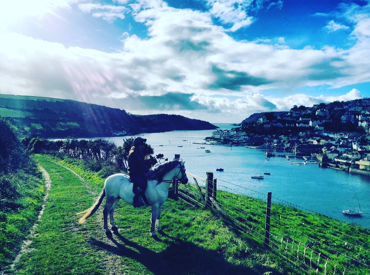 salcombefarm's tweet photo. Morning rides with are always a lovely way to start the day, especially with our beautiful @salcombestud Stallion, Mr Snowman ☃️ https://t.co/2NT8vjZLHs