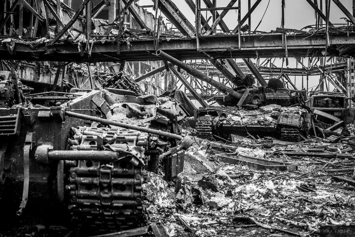 photo: Maxim Fadeev. Donetsk Sergey Prokofiev International Airport. Donbass