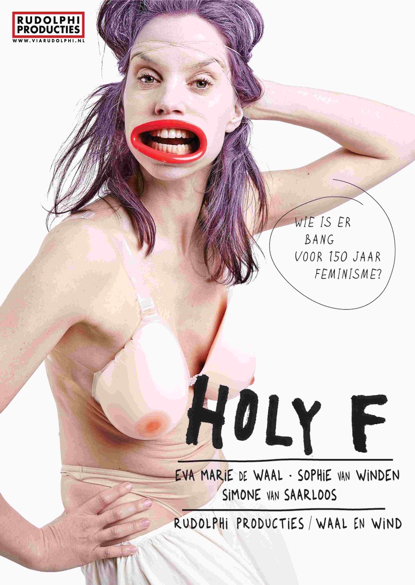 <a href="/EvaMariedeWaal/">Eva Marie de Waal</a> en @sophievanwinden veel toi toi toi bij de première van Holy F @Toneelschuur! 19 nov bij <a href="/PandPEhv/">Pand P Eindhoven</a> bit.ly/2fAbRSK