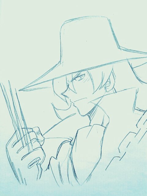 樫本学ヴ フォンドヴォーの絵は実はこんな雰囲気で描いてたのですが 納得いかなくてトリミングしてしまいました 笑 しかも線画うっかり低解像度で取り込んだので荒くてごめんなさい ノd