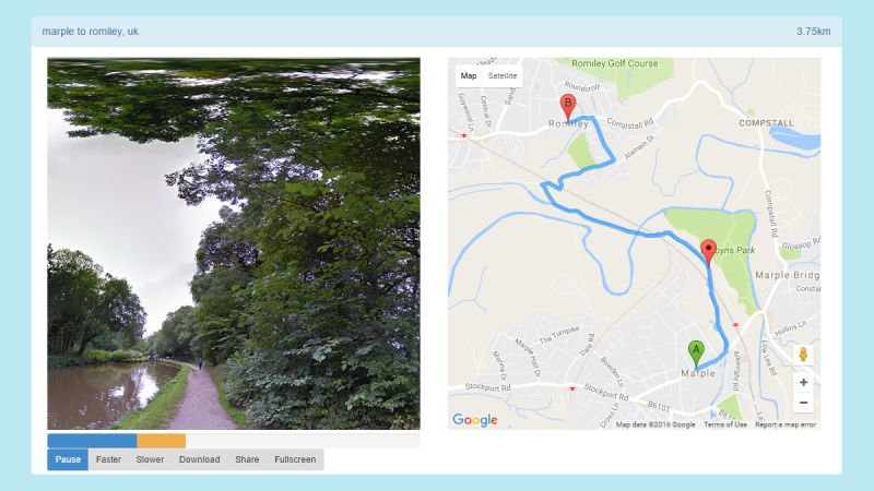 Gizmodo's tweet image. Take a ride through any place on Earth with this street view animator gizmo.do/KAv40MM