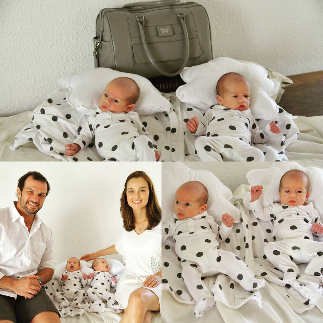 Spot the difference! #identicaltwins #François #Gidéon <a href="/TruworthsTweets/">Truworths</a> #earthchild and #hanselandgretelbags the perfect combination!