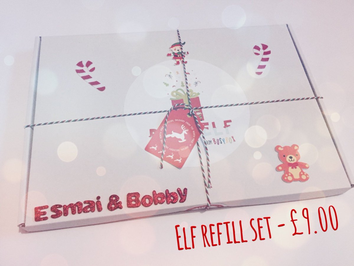 BusyBox15's tweet photo. Christmas elf refill kit, santa letter, christmas craft, elf on the … https://t.co/MZN0tRwSep #BusyBoxUk #MagicalElf https://t.co/8yjmXXz9xN