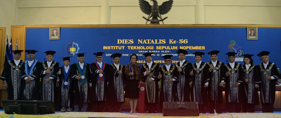 KemenkeuRI's tweet photo. Saksikan orasi lengkap Menkeu Sri Mulyani di ITS pada tautan berikut https://t.co/s3aWV9w0hY #KemenkeuTepercaya https://t.co/f7THHDvacA