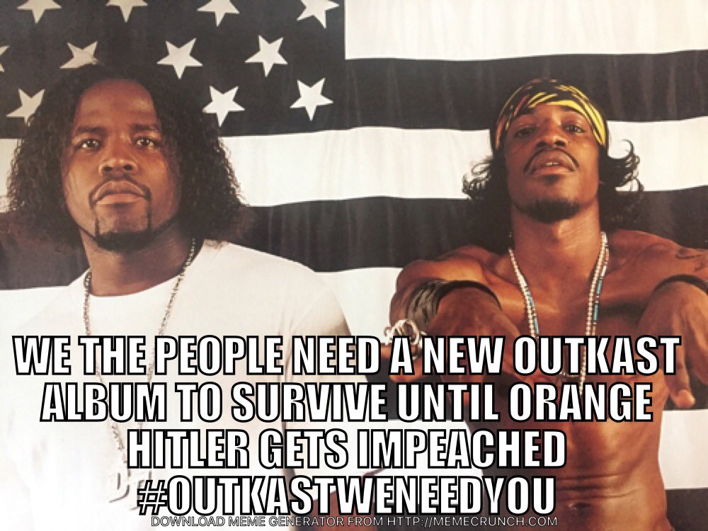 ModernShark's tweet photo. Outkast we need you now more than ever. @BigBoi #outkastweneedyou https://t.co/oecTXCYee9