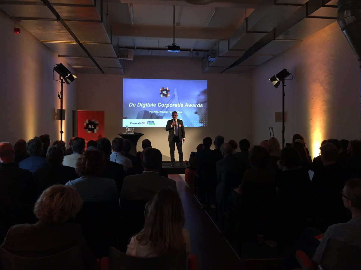 RabbitStrategy's tweet image. Juryvoorzitter Piet Klop over de awards: De bedoeling centraal is belangrijk! Waar heeft de jury naar gekeken? @CorporatieNL @PietKlopRA