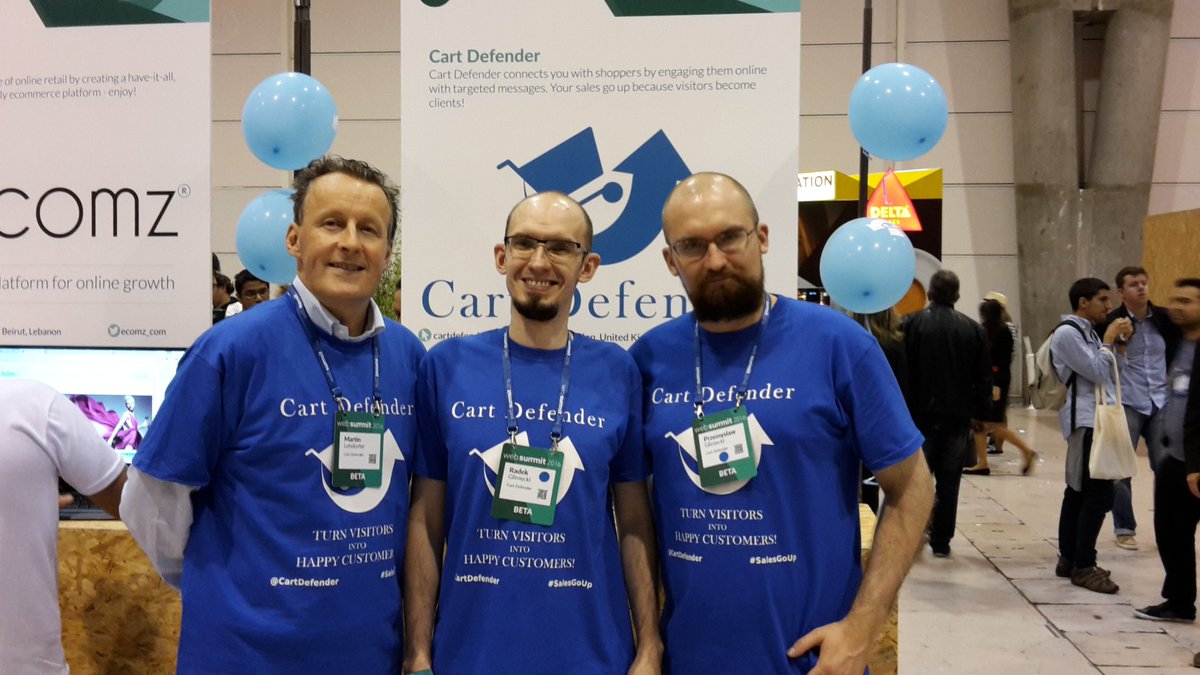 Yesterday was busy at #WebSummit! If you didn't get the chance to talk to us and you'd like to boost you online sales - catch us today!