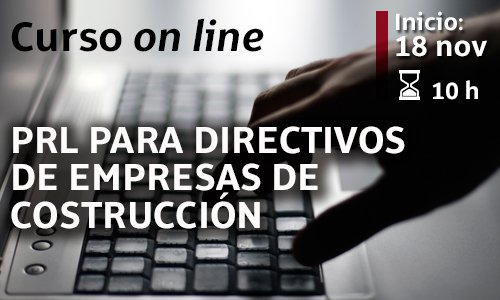 ¡Nuevo #curso on line de #PRL para directivos de empresas de #construcción! ¿Te apuntas? #25nov …rtaformativa.cursosenconstruccion.com/cursos/prl-par…