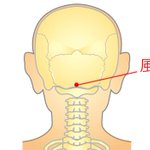 超気持ちいいｗ脳の再起動ボタン風府（ふうふ）のツボを押すと眼精疲労や物忘れに効果がある!!