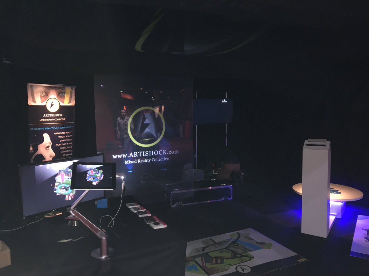 ARTISHOCK_COM's tweet image. Een inspirerende dag met @ARTISHOCK_COM tijdens #exactlive #AugmentedReality #VirtualReality