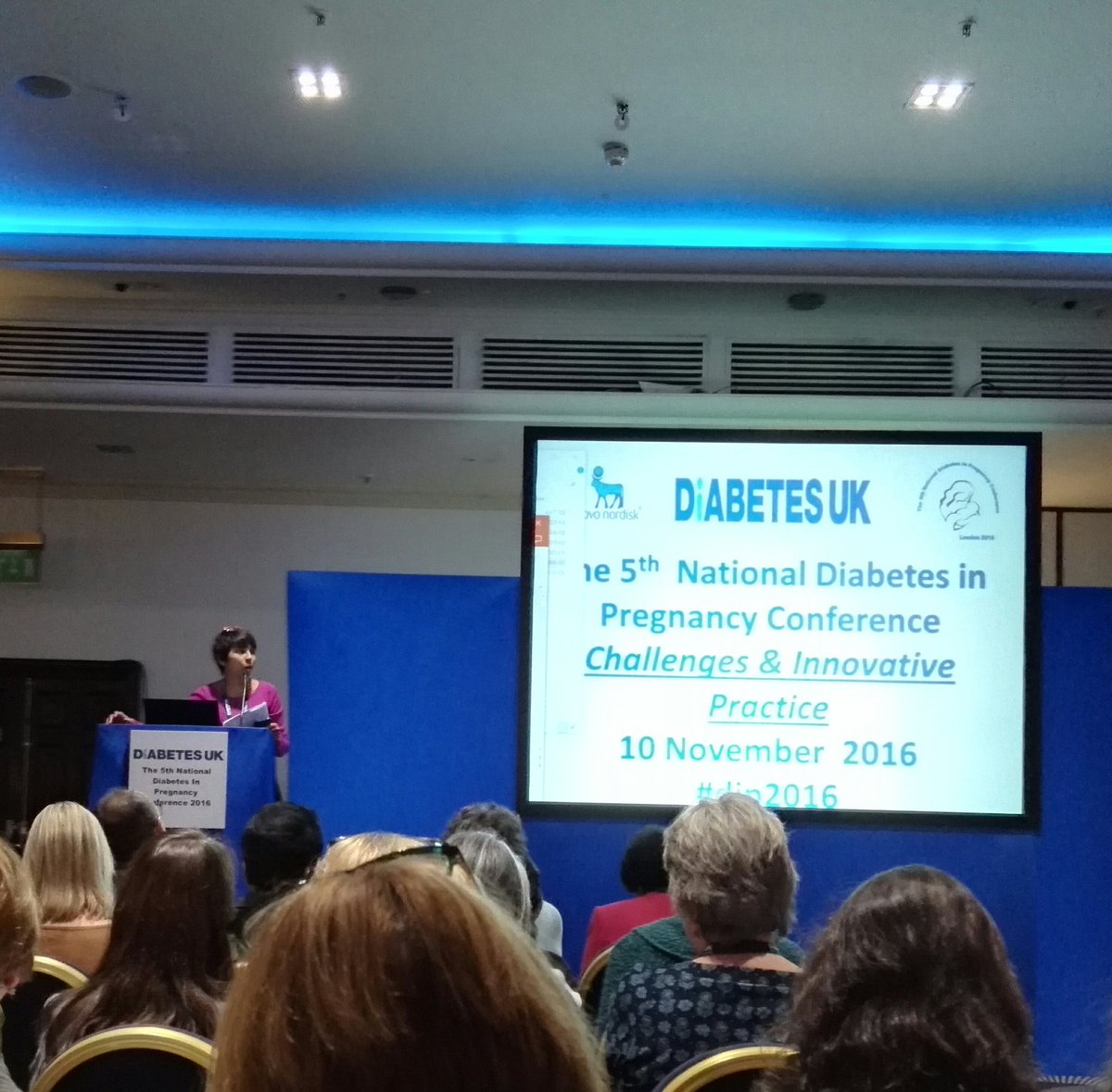 kt_network's tweet photo. Prof Shakila @thangaratinam opens session 1 on the big trials in the area of diabetes in pregnancy #dip2016 @DiabetesUK https://t.co/yYSTsqQbnz