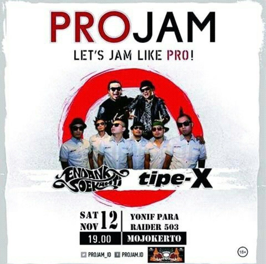 TipexBand's tweet photo. #PanggungX SABTU, 12 NOVEMBER 2016 | PROJAM | Lap. Yonif Para Raider 503. Mojokerto | 19.00 | Gratis https://t.co/DYgvx0iXDy
