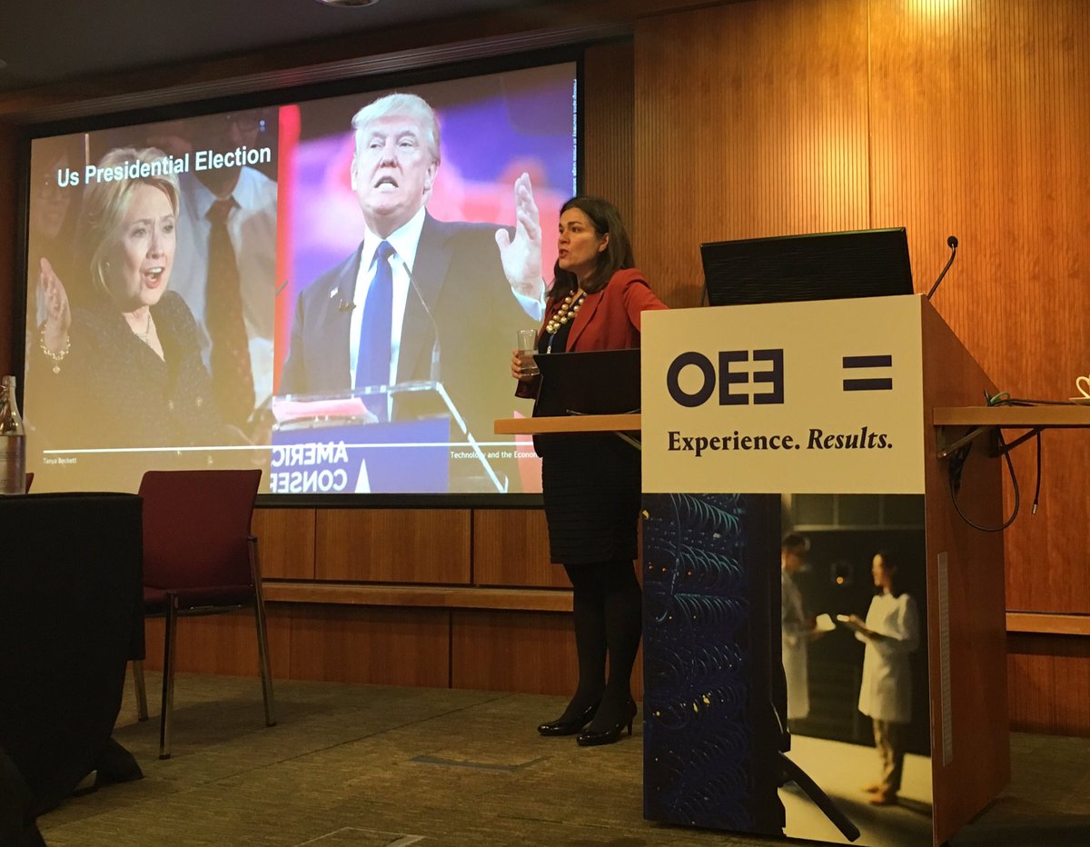 coxange78's tweet photo. Business Broadcaster Tanya Beckett takes to the stage #tfos16 https://t.co/n26h05XE27
