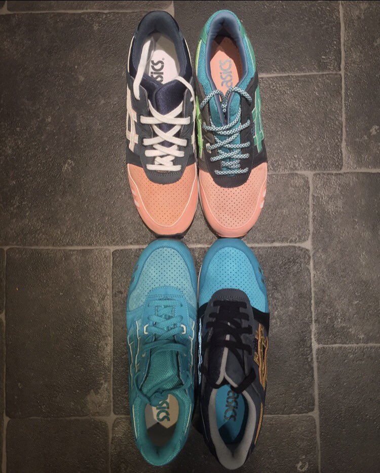 GucciP_MrLeaker's tweet photo. @RonnieFieg #throwbackthursday #salmontoes #coves #hommage #justus #kith #asics #asicsgl3 https://t.co/h9Qtelzwz0