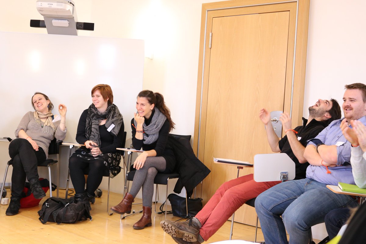 engagierteHS's tweet image. CivicOER - Unterstützung von Medieninitiativen. Gute Stimmung und Lachen verspricht ein spannender Workshop zu werden #ehs2016