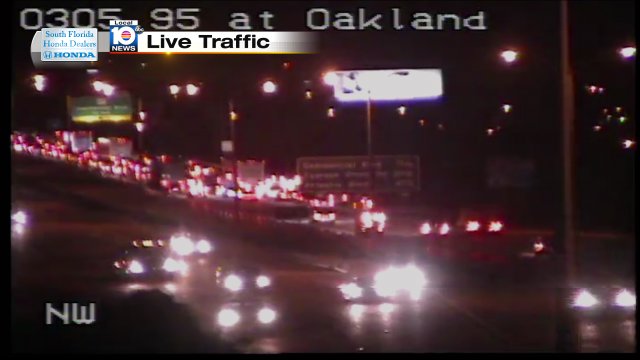 Construction causing HEAVY delays on I-95 NB at Oakland Park Blvd #traffic https://t.co/AqeLMedUW5