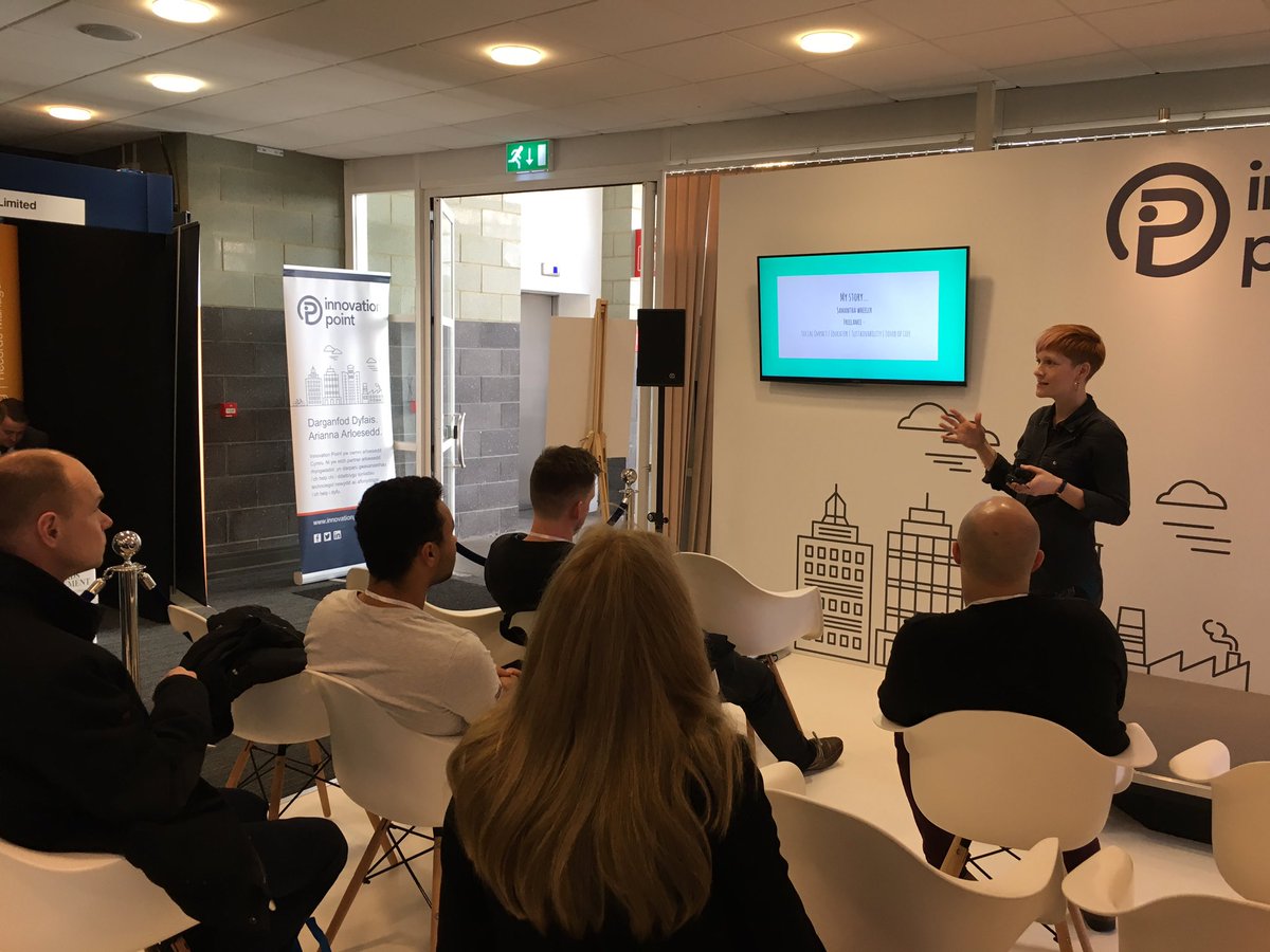 InnoPoint's tweet photo. This morning's pitch training session is in full swing! #cardiffbusinessweek https://t.co/f0RgpNHQCO
