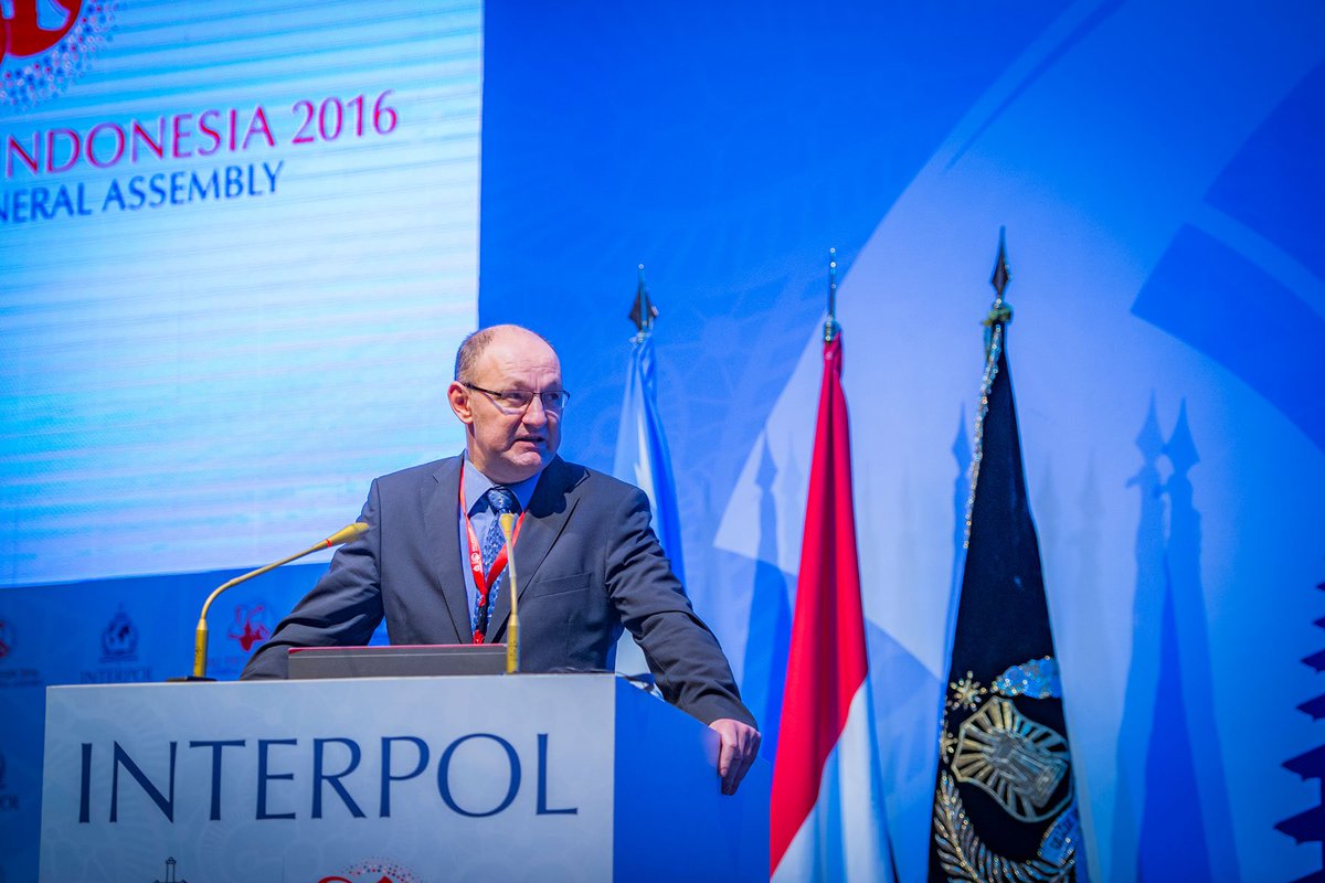 INTERPOL Executive Committee: Mátyás Hegyaljai of #Hungary, elected as Delegate for #Europe - interpol.int/en/News-and-me… #INTERPOLGA