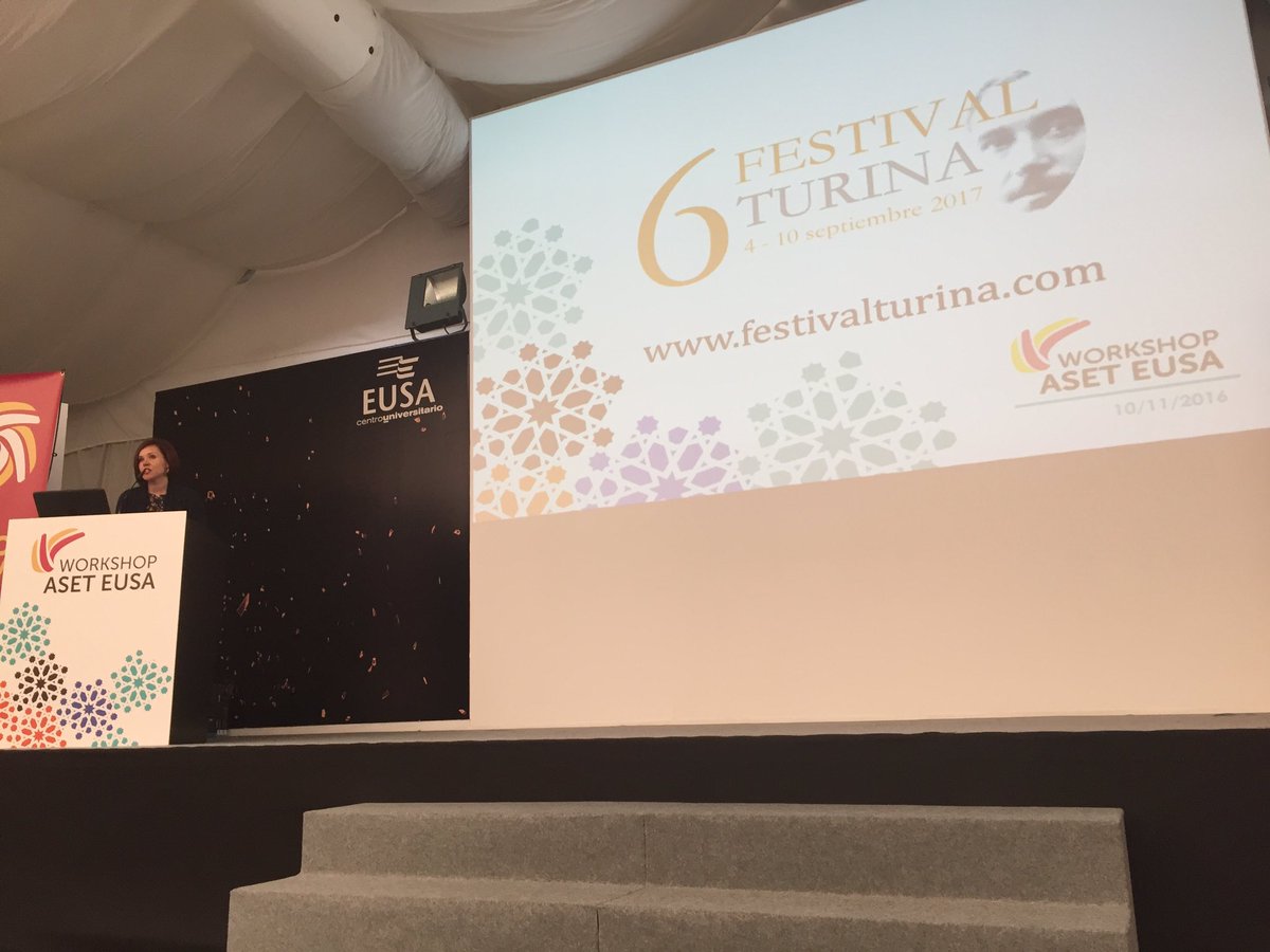 LikeSevilla's tweet photo. @FestivalTurina presenta su programa para el próximo año en #sevilla #workshopaset @CampusEUSA @camaradesevilla #culrura #ocio https://t.co/0cVf4c5ZBs