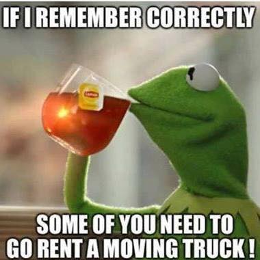 Some celebs need to start packing.