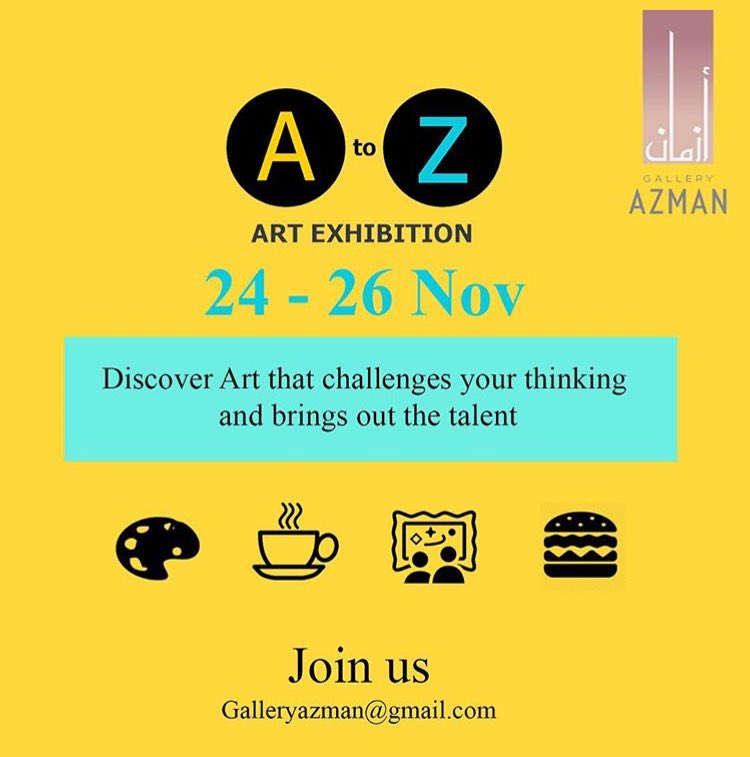 SaudiArtGuide's tweet photo. إفتتاح المعرض الجماعي A to Z لدى چالري @gallery_azman في #الخبر.

#فن_سعودي #فن_عربي #saudiart #arabar https://t.co/BuWb8oy12C
