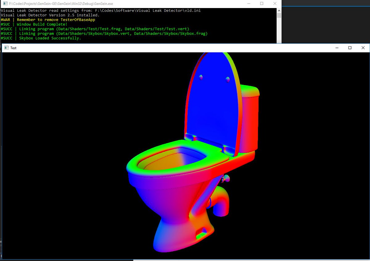 JacksonLuffDev's tweet image. So it's been several months since I've attempted any personal code. 
Here's to starting from scratch again! #GLSL #OpenGL #Cplusplus #Dev