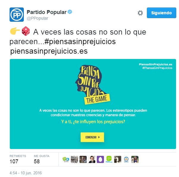 ByChanchi's tweet photo. #elDBT @La1_tve @JoseRa_Ghdez 👉🎲 A veces las cosas no son lo que parecen... #piensasinprejuicios https://t.co/3cT75ipYwr vía @PPopular https://t.co/WAs617ZvCC