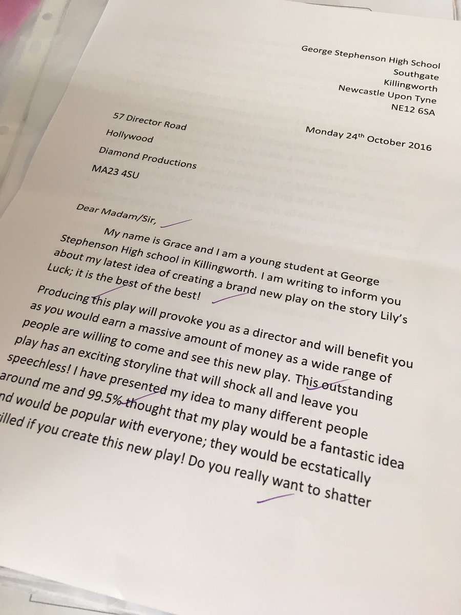 GSHS_English's tweet image. Amazing Home Learning from Grace in Year 8! ❤️📚