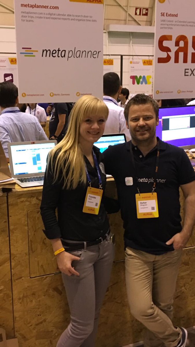 metaplanner's tweet photo. It's our exhibition day - visit us at booth A-540 #Websummit https://t.co/7JG5YhA5EA