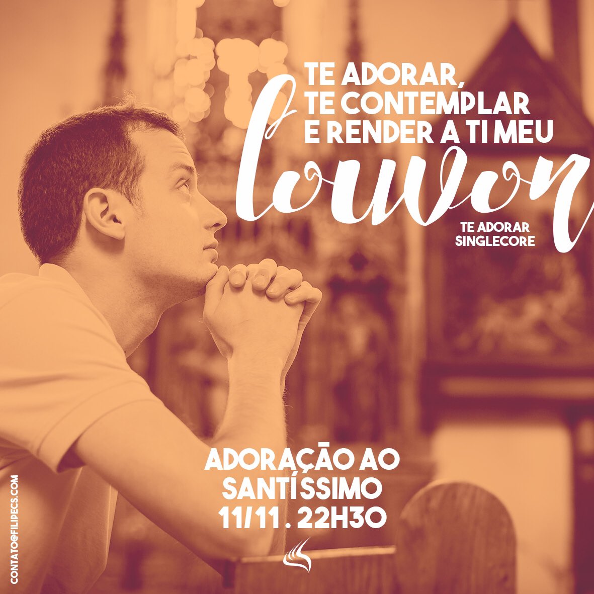 goj_soprodevida's tweet photo. Nesta sexta você tem um encontro muito top com o amado. 

Dia 11 🗓, às 22h30🕰, na Capela Nossa Senhora Desatadora dos Nós! https://t.co/26v66pDfJ7