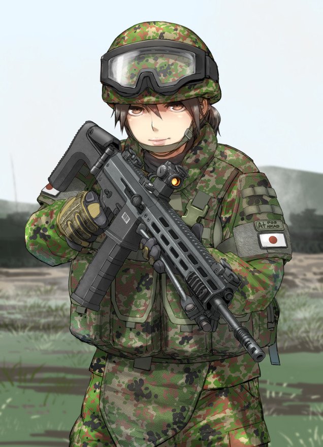 「過去絵ご容赦。一部未公開
#いい銃の日 」|でどのイラスト