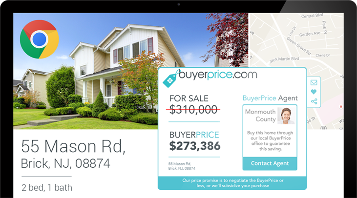 It's amazing how a home can become much more affordable when the BuyerPrice is revealed. Get a saving, you deserve it #realestate #homebuyer