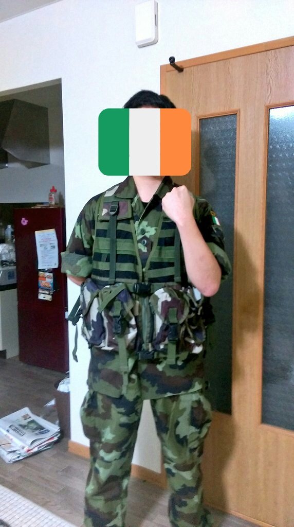 念願のアイルランド装備です❗❔
#アイルランド国防軍 #IrishDefenceForces  #IDF