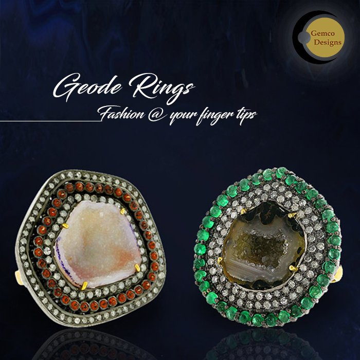 Gemco_Designs's tweet photo. Visit #GemcoDesigns for Designer collection of Geode #Rings.    
Explore: https://t.co/Tyhfbcna24 https://t.co/LjiZpNmq2l