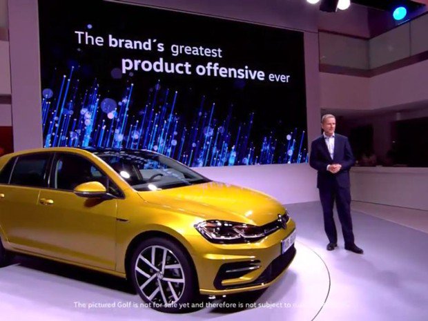 Volkswagen revela Golf reestilizado na Alemanha glo.bo/2fELKuz #AutoEsporte #G1