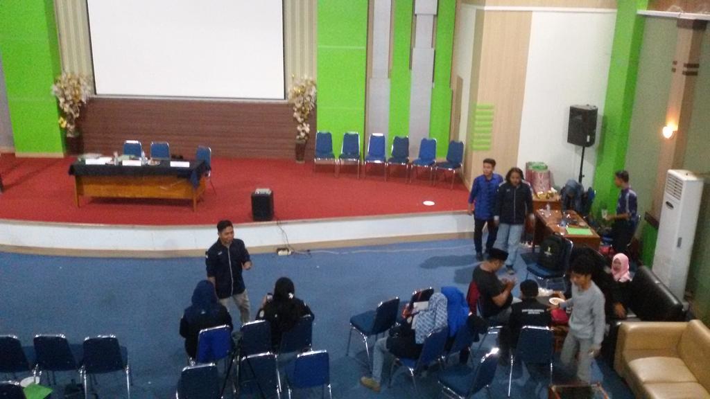 Menuju peresmian HMJ 11 jurusan baru FKIP UNTIRTA.