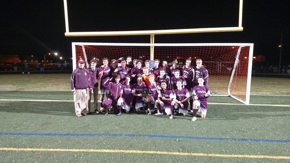 Congrats to our Towson High Boys Varsity Soccer Team-3A North Regional Champs!  GO GENERALS!!!