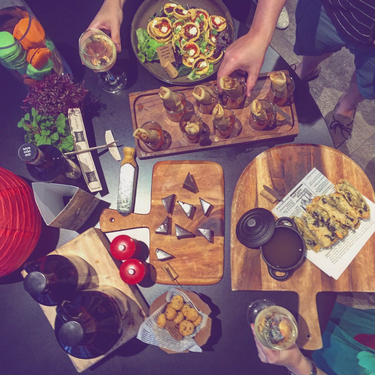 cherrieflea's tweet photo. Great Food Great Company! Thanks @ibismackay and the @turbarlence team! https://t.co/n0C6TxQ3Of