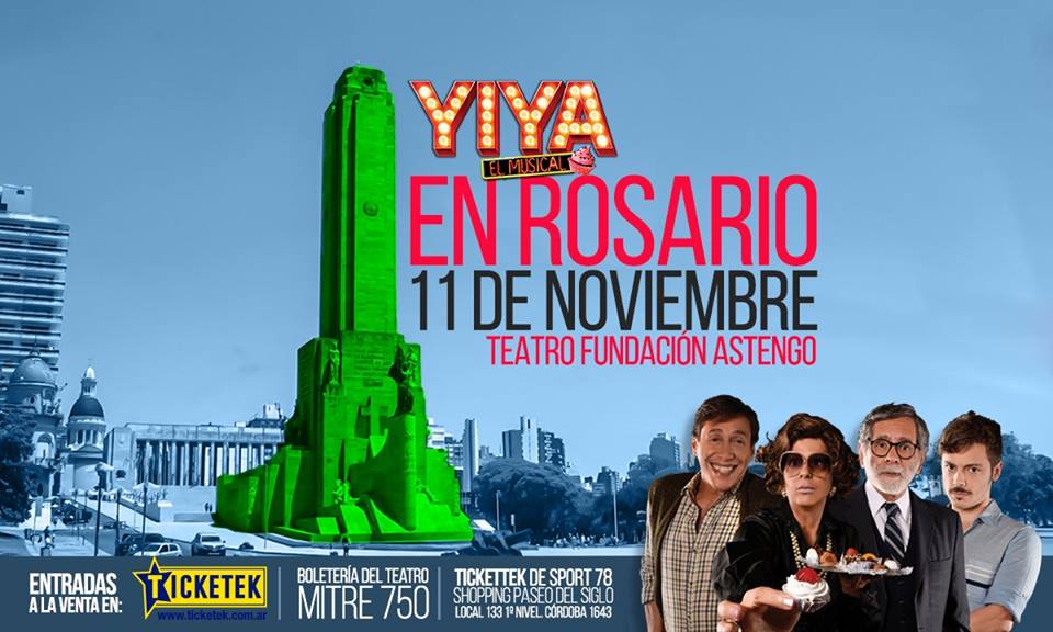 ah, mirá, 30% de descuento para ver <a href="/Yiyaelmusical/">Yiya, el musical</a> con la tarjeta de Beneficios <a href="/lacapital/">Diario La Capital</a> para la única función de este viernes 20.30