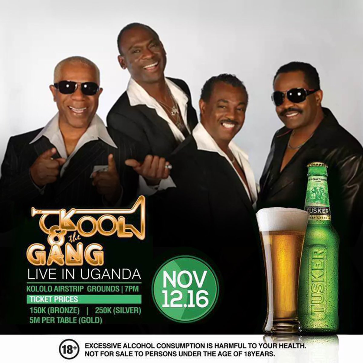 🚨🚨 Giving away FREE tickets to #KoolAndTheGangLiveInUG Concert to FIVE lucky winners at the top of the hour!! 💃💃🎷🎺🎷