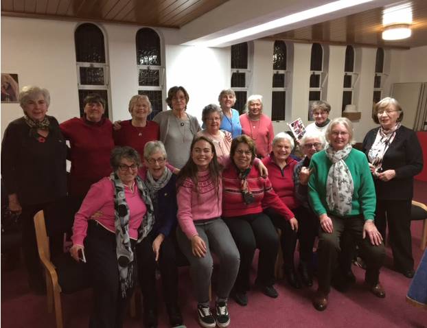 Sommer with the UCM Ladies Haywards Heath talking about her awesome service trip to Africa with <a href="/cocosfoundation/">cocosfoundation</a> +Girl Guides Sussex Central