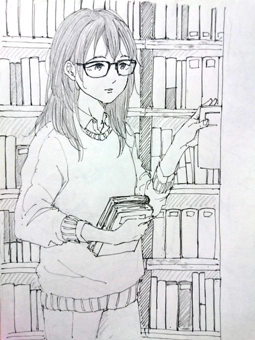 肇ちゃんの読書の秋を描きたかったことを今日思い出しました。 