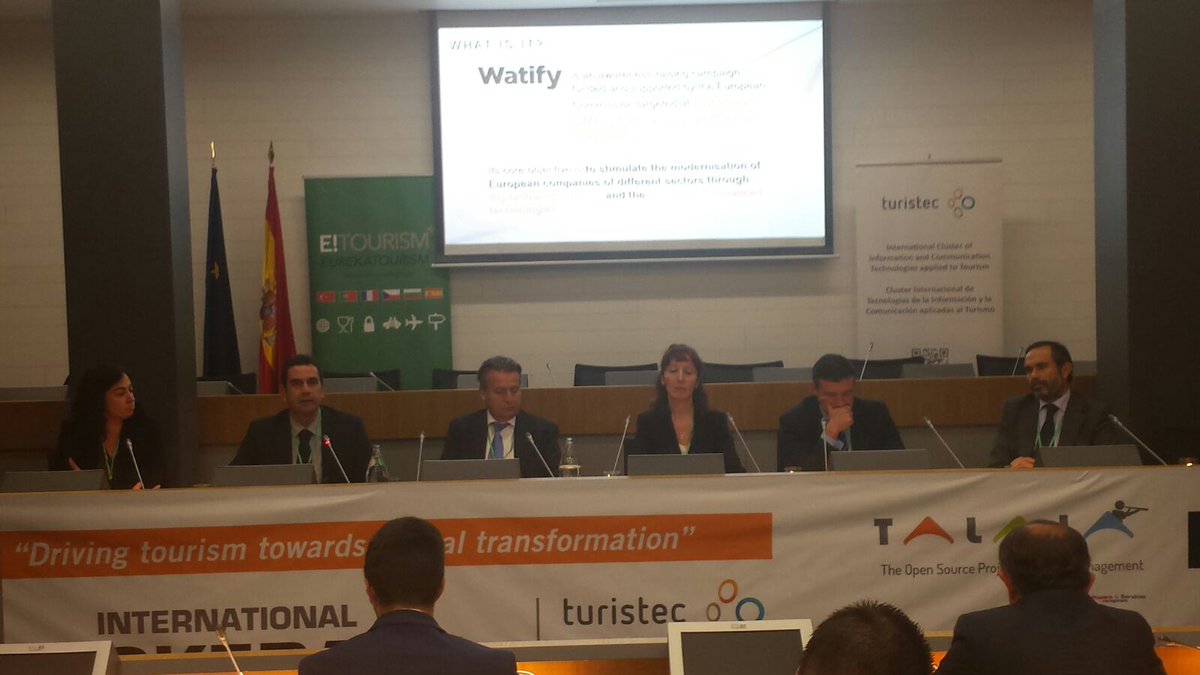 Innovalia_group's tweet photo. .@AntonioCollado durante su presentación "WATIFY: Stimulating Digital Transformation of European Industry" en @BEbyTuristec | @watify https://t.co/wabdguZ9C8
