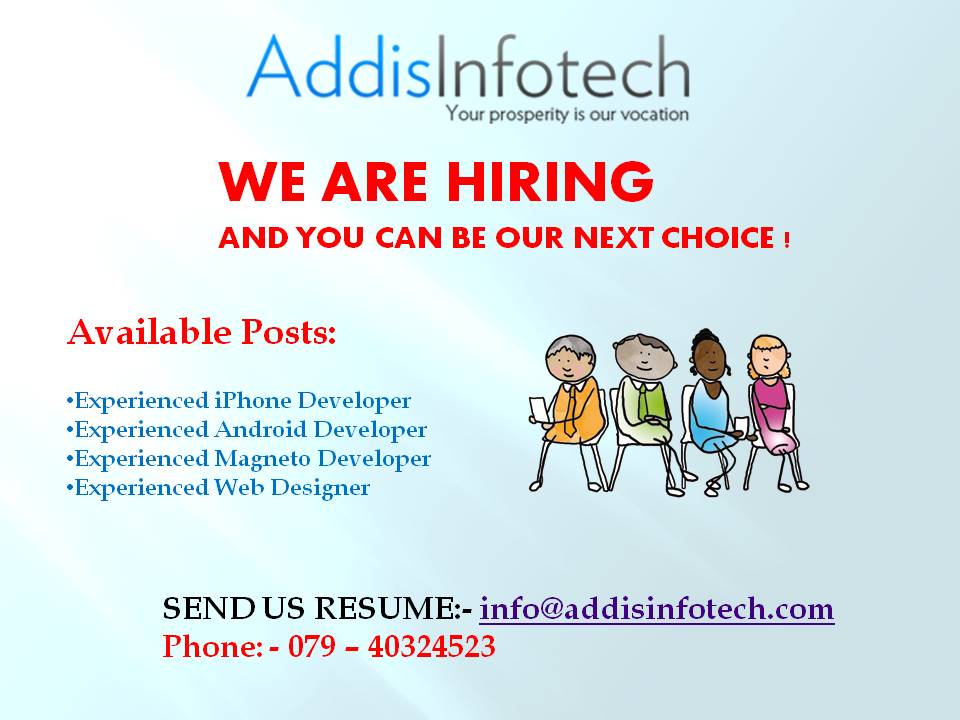 AddisInfotech's tweet image. We are back with new hiring! Apply today. Do not lose your chance to make a bright career with us!