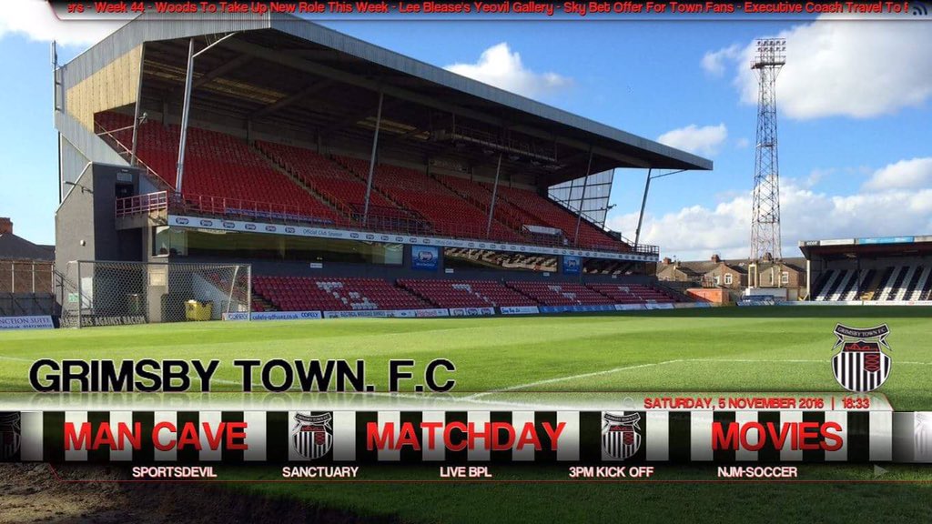 andywoodboy's tweet image. Not long finish a Grimsby Town build for Kodi feel to share and use, installation vid youtu.be/bVmleTstQyY