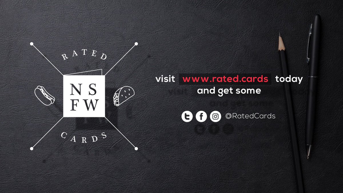 RatedCards's tweet image. Good morning! Everybody could use some comic relief today. Head over to our #Kickstarter and get you some: kickstarter.com/projects/12398…