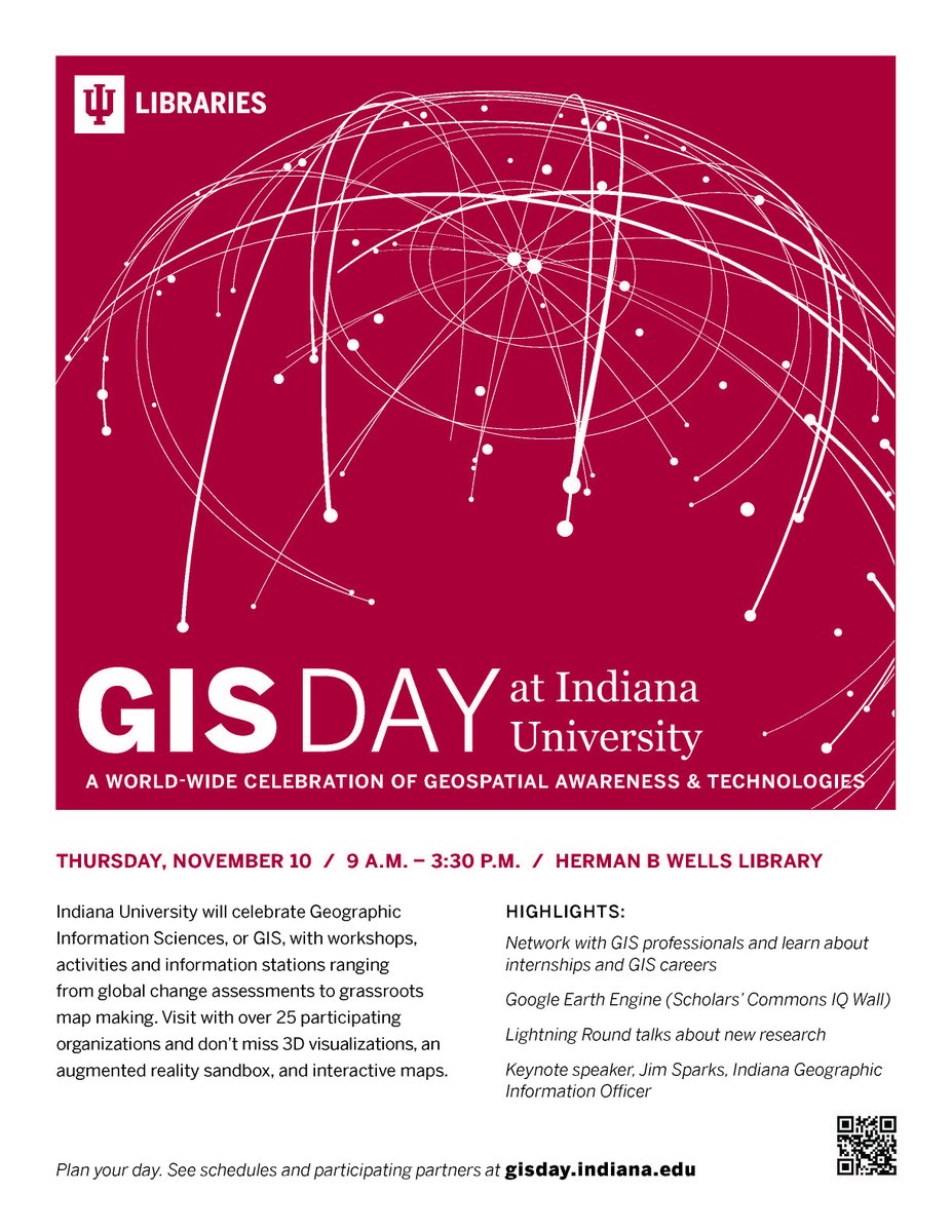 IDAH_IU's tweet image. Thanks to @ericayhayes @kchapman3131 &amp;amp; Jason Choi for representing IDAH &amp;amp; @HASTAC today! #GISday2016atIU #IUDH