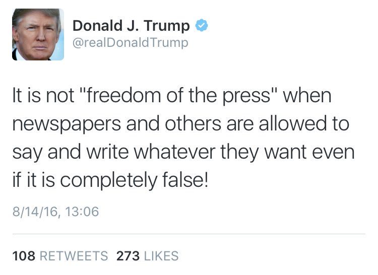 LarryT1940's tweet photo. #MSM acted #Traitorious 2 the #American people by #Distorting_News, #Lying about candidates, &amp; #Suppressing_Truth. Re-assess how U get info. https://t.co/ePn4cVy6Al