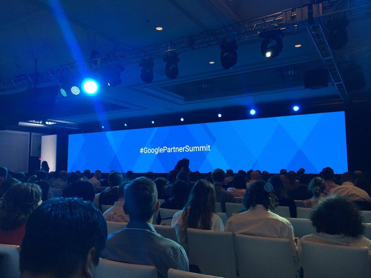Best birthday ever! #GooglePartnerSummit