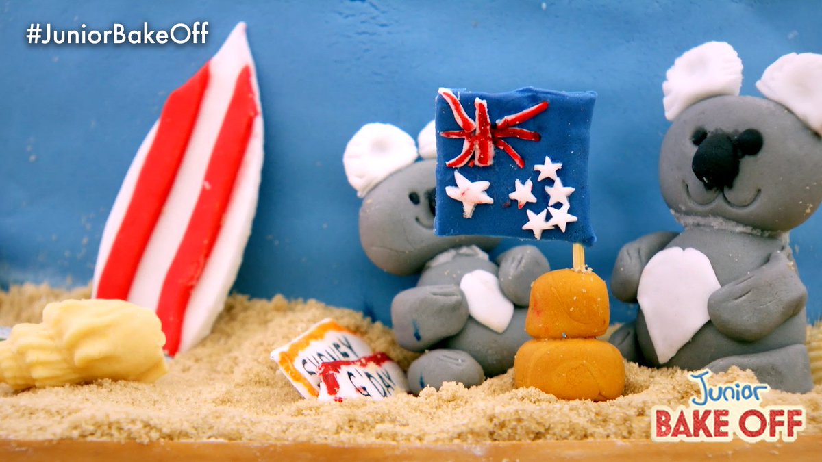 BritishBakeOff's tweet photo. It's international cake day! #JuniorBakeOff https://t.co/nXfKhgh0wm
